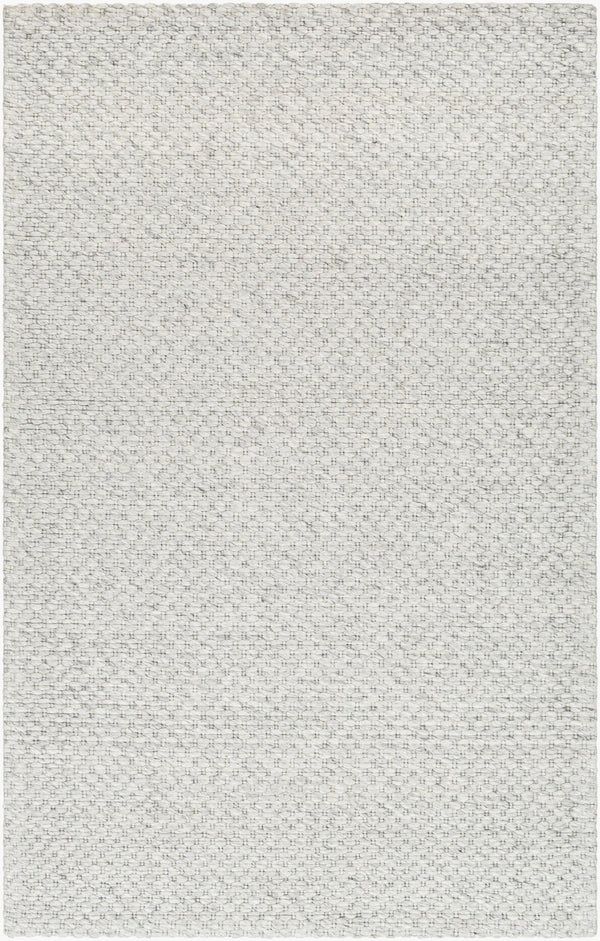 Livabliss Empoli Handwoven Wool Cottage Rug Artisan Crafted in India for Entryways and Bedrooms Ivory, Dove Gra 9' x 12' EPO2311-912