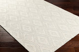 Empoli EPO-2313 9' x 12' Handmade Rug EPO2313-912  Cream, Black Surya