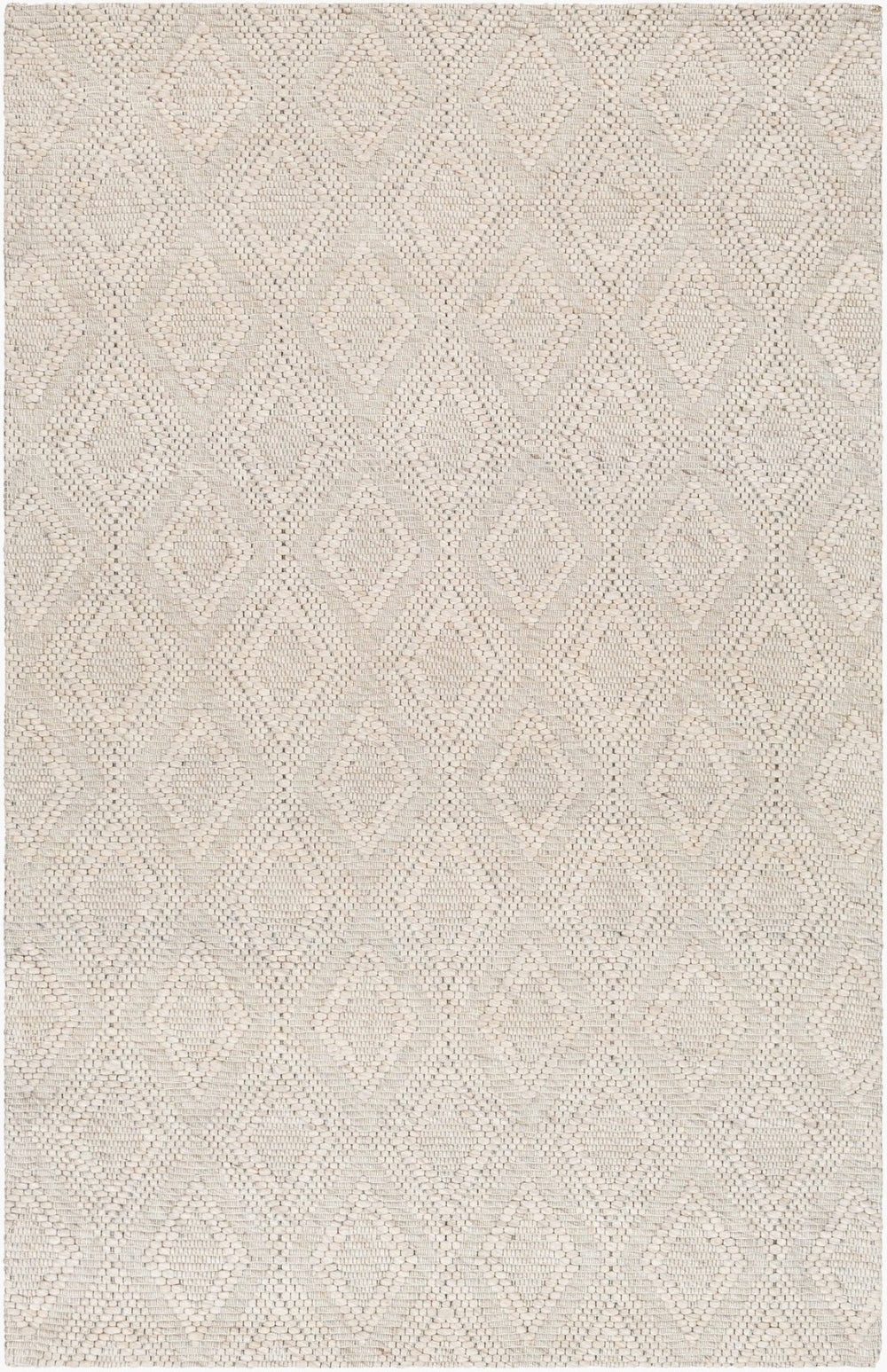 Livabliss Empoli Handwoven Wool Blend Artisan Accent Rug Earthy Cottage Warmth for Any Room Beige, Black 8' x 10' EPO2314-810