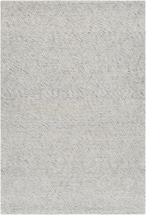 Livabliss Empoli Handwoven Wool Blend Area Rug Cottage Style Entryway Accent with Medium Pile Medium Gray 5' x 7'6" EPO2315-576