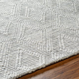 Empoli EPO-2315 9' x 12' Handmade Rug EPO2315-912  Medium Gray Surya