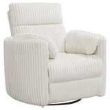 Parker House Radius - Mega Ivory Power Reclining Sofa And Recliner Off White 100% Polyester (S) Mrad-31p-mgiv