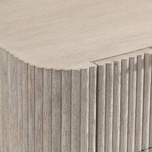Bernhardt Bernhardt Lucerne Wire-brushed Oak Bedside Chest with Usb Charging and Soft-close Drawers 23.5" W x 19.75" D x 29" H 393229
