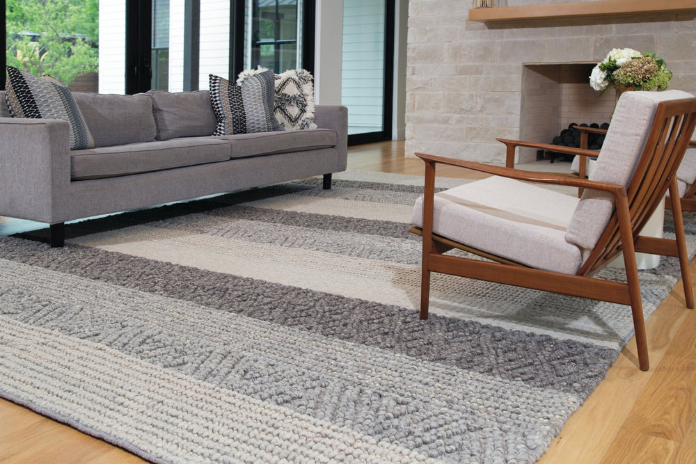 Feizy Rugs Berkeley Hand Woven Wool Rug - Organic Style, Durable, Easy-care Boucle For Casual Comfort Spaces Gray,Taupe,Tan Wool 6790811fsndmltg99