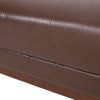 Christopher Knight Home® - Noble House - Raintree Mid Century Modern Faux Leather Tufted 3 Seater Sofa