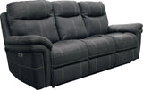 Parker Living Mason - Charcoal Power Reclining Sofa