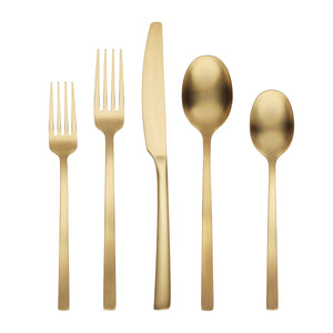 Lenox Cambridge Beacon Gold Satin 45-Piece Flatware Set NO COLOR METAL 807445CKW13DS