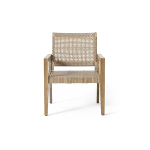 English Elm Christopher Knight Home® - Outdoor Wicker and Acacia Club Chairs Set of 2 - Transitional Flat Weave, Durable Acacia Frame, Breathable Mesh Seating 74228.00MLBRN