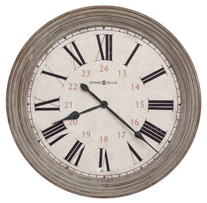 Hekman Furniture 625626 Oversized Nesto Wall Clock In Reclaimed Wood Style - Aged Roman Numerals & Quartz Movement  Nesto Wall Clock 625626