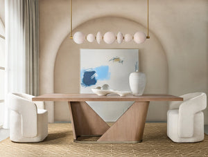 Hooker Furniture Commerce Barrel-Style Upholstered Dining Chair In Matera Pearl Fabric — Plush, Open-Back Beige Comfort For Modern Tables 7228-75022-05