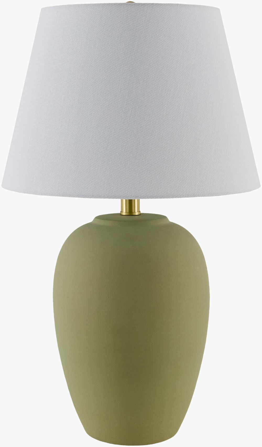 Livabliss Matera Hand-painted Ceramic Table Lamp with Linen Shade for Bedroom or Reading Nook ERA-002