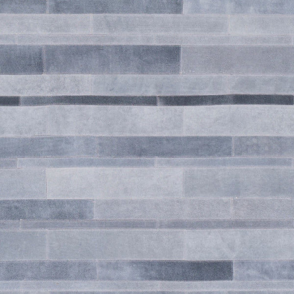 Surya Elvira 8' X 10' Handmade Leather Rug - Rustic Elegance, No Pile, Spot Clean, One Year Warranty! Slate Leather Era1000-810