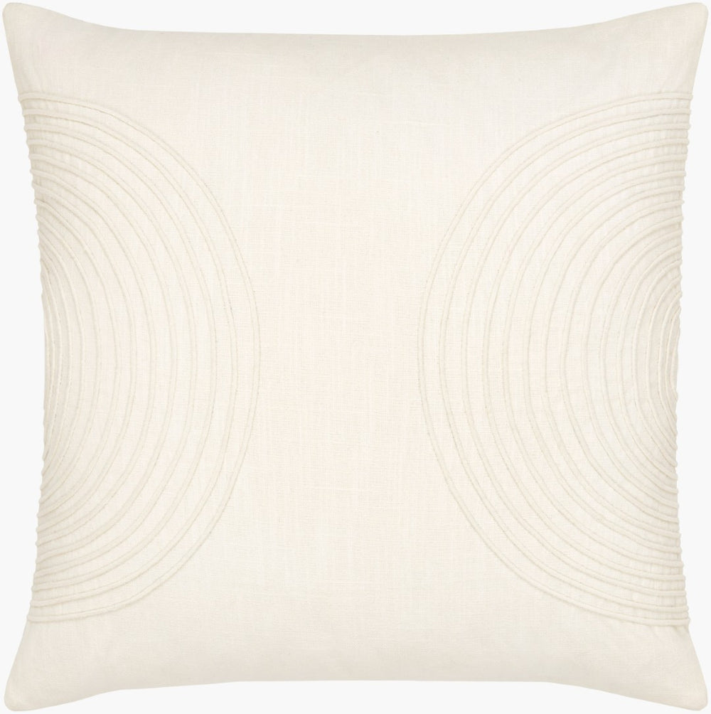 Livabliss Erlands Square Cotton Accent Pillow Soft Breathable Sofa and Chair Styling Essential ERD001-1818