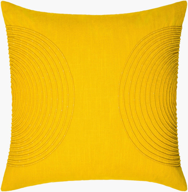 Livabliss Erlands Cotton Square Accent Pillow Soft Textured Contemporary Sofa Bedroom Decor ERD003-1818D