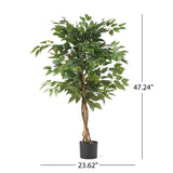 Christopher Knight Home® Noble House 120Cm Artificial Ficus Tree