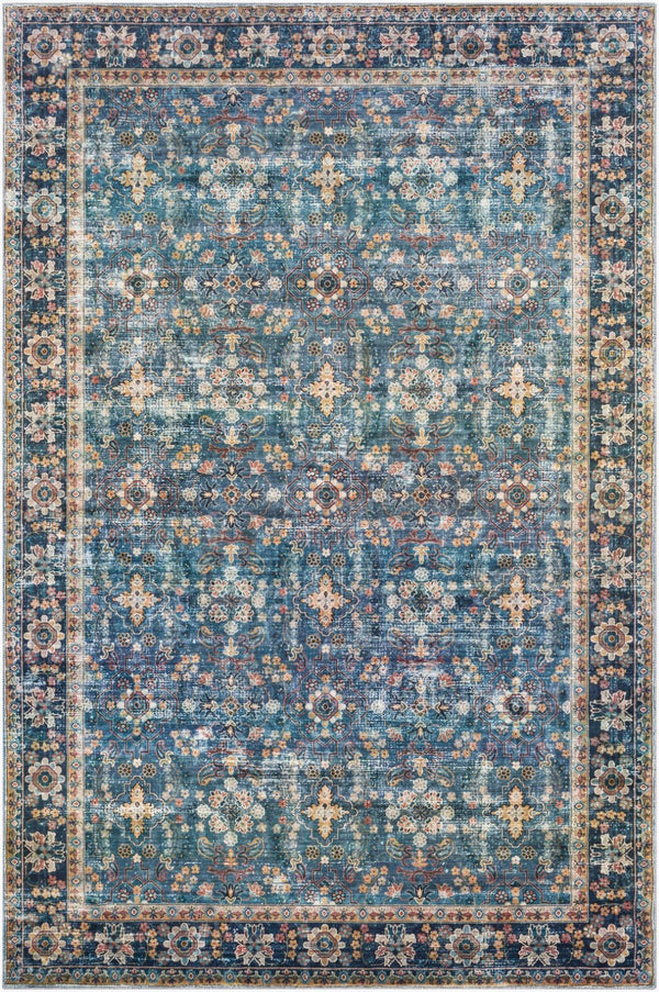 Livabliss Erin Traditional Patterned Polyester Area Rug for Entryways Hallways and Small Spaces ERN2302-264