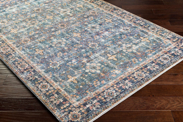 Livabliss Erin Traditional Patterned Polyester Area Rug for Entryways Hallways and Small Spaces ERN2302-264