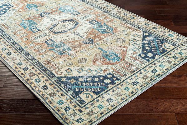 Livabliss Erin Persian Medallion Area Rug Machine Woven Polyester for Living or Dining Rooms ERN2303-81012
