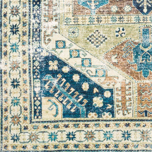 Livabliss Erin Persian Medallion Area Rug Machine Woven Polyester for Living or Dining Rooms ERN2303-81012