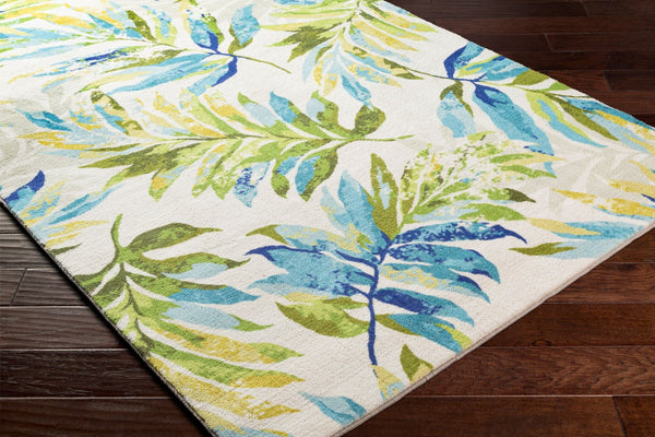 Livabliss Erin Tropical Coastal Runner Rug Machine Woven Polyester for Hallway or Entryway ERN2312-2676