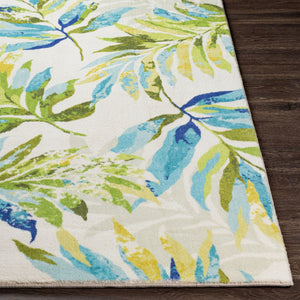 Livabliss Erin Tropical Coastal Runner Rug Machine Woven Polyester for Hallway or Entryway ERN2312-2676