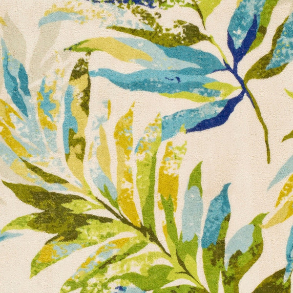 Livabliss Erin Tropical Coastal Runner Rug Machine Woven Polyester for Hallway or Entryway ERN2312-2676