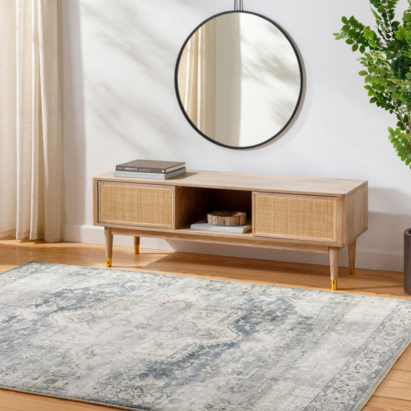 Livabliss Erin Neutral Polyester Machine Woven Area Rug Medium Pile Entryway Accent ERN2318-264
