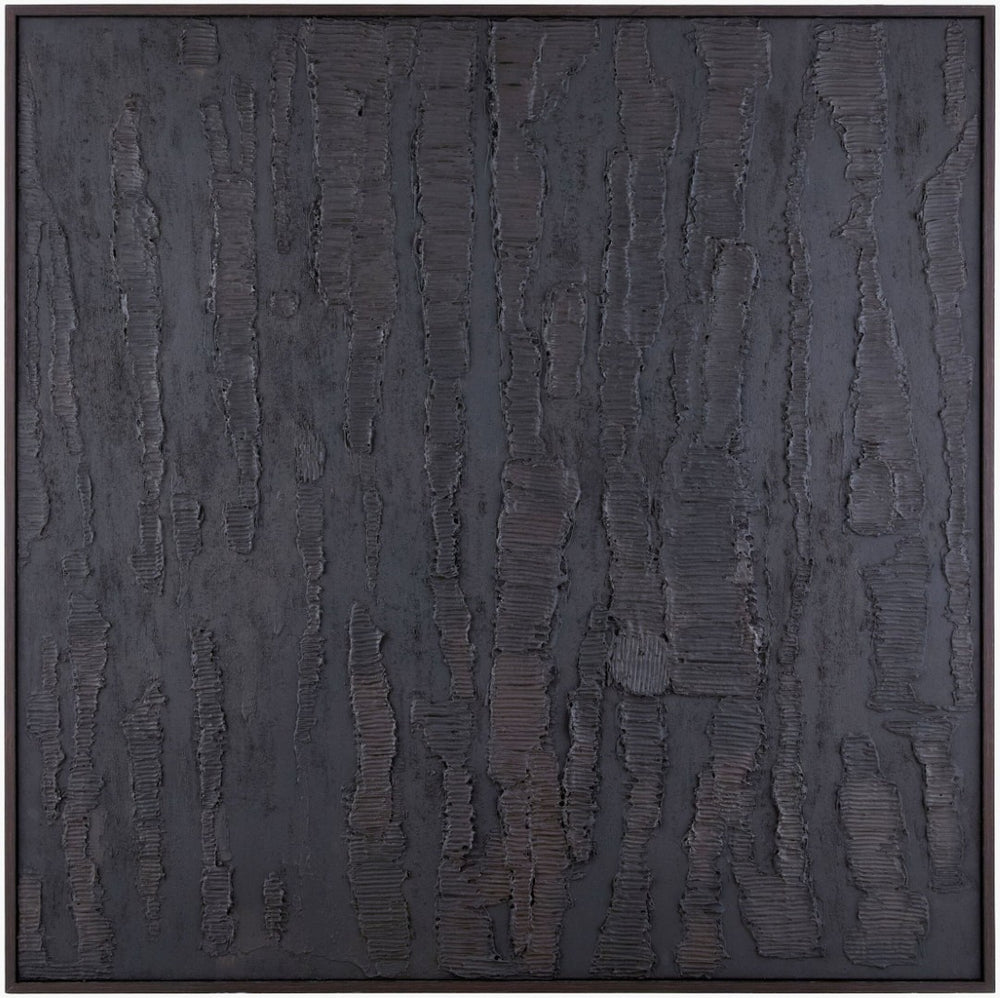 Surya Erosion Hand Painted Canvas Wall Art Minimalist Large Square Gallery Statement Piece EROS001-5353
