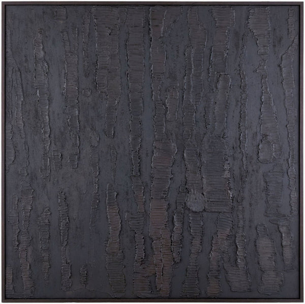 Surya Erosion Hand Painted Canvas Wall Art Minimalist Large Square Gallery Statement Piece EROS001-5353