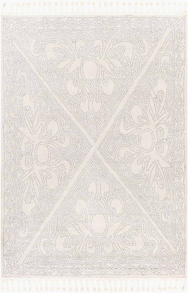 Livabliss Euphoria Moroccan Fringe Area Rug Machine Woven Polypropylene for Entryways ERP2309-23