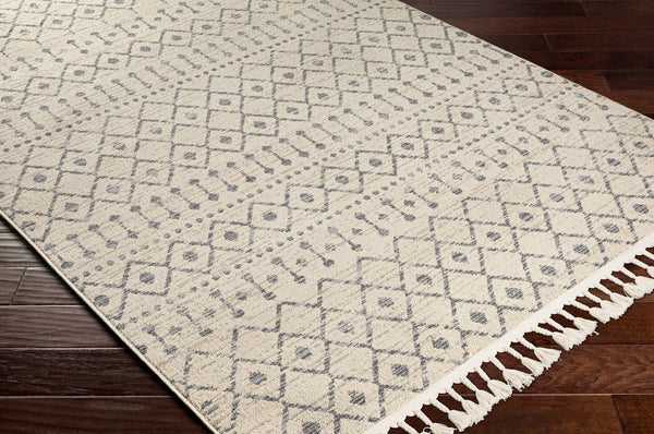 Livabliss Euphoria Bohemian Global Polypropylene Area Rug with Fringe for Living Room ERP2315-5373