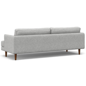 English Elm Livingston 90" Mid-Century Modern Sofa In Mist Grey - Oversized Comfort, Eco-Friendly Design, Seats 3 B136P159962