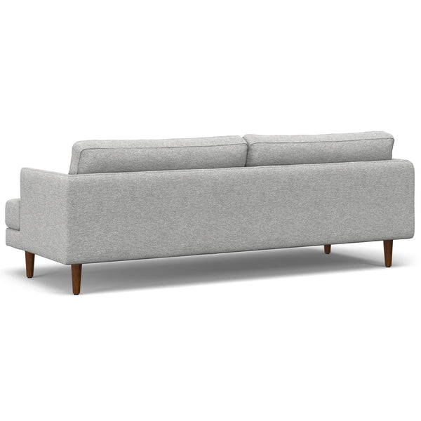 English Elm Livingston 90" Mid-Century Modern Sofa In Mist Grey - Oversized Comfort, Eco-Friendly Design, Seats 3 B136P159962