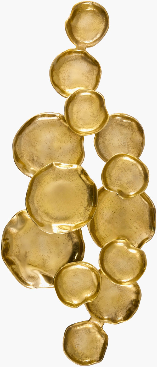 Livabliss Ersa Handcrafted Geometric Wall Sculpture Mid-century Modern Art for Living Room ERSA002-16393