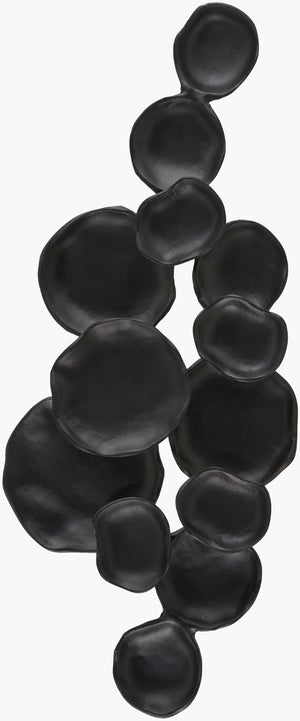 Livabliss Ersa Mid-century Modern Metal Wall Sculpture Low Profile Architectural Living Room Decor ERSA006-12303
