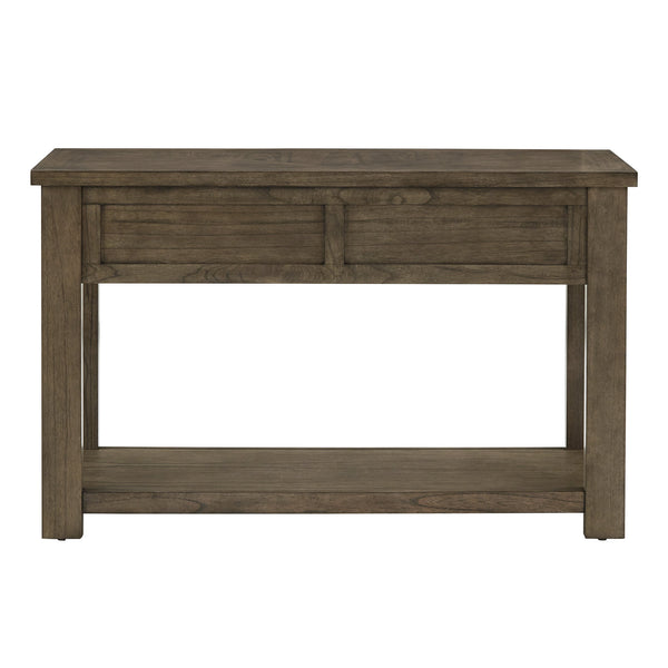 Homelegance By Top-Line Niccolo 48" Console Table Grey Wood