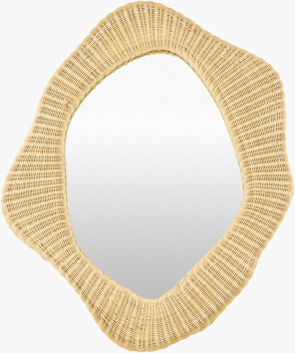 Surya Eryn Oversized Coastal Wall Mirror Handcrafted in Indonesia for Living Room Entryway ERYN001-4348