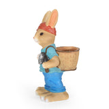 Christopher Knight Home® - Noble House - Twete Outdoor Decorative Rabbit Planter, Blue and Brown