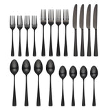 Lenox Cambridge Cerys Black Satin 20-Piece Flatware Set NO COLOR METAL 511520CKW12R