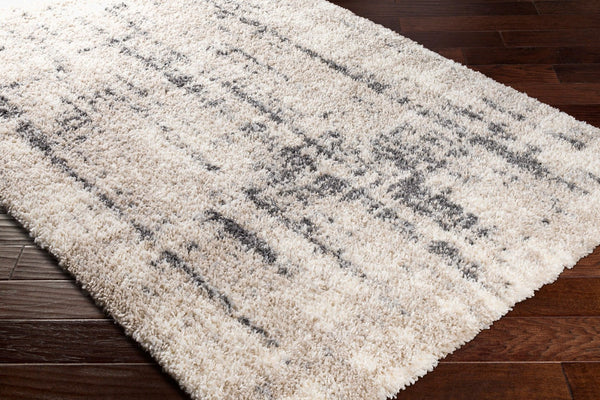 Livabliss Eskimo Shag Plush Polypropylene Runner Rug for Hallway Bedroom or Entryway Decor Light Beige, Cr 6'7" x 9' ESG2306-679