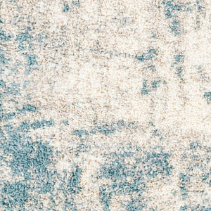 Livabliss Eskimo Plush Shag Area Rug Deep Pile Polypropylene Neutral Living Room Floor Accent Blue, Medium Gr 7'10" x 10' ESG2312-71010