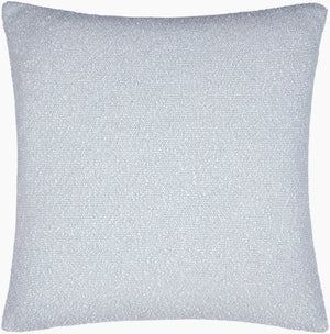 Surya Eesha Modern 18"X18" Accent Pillow - Stylish, Durable, And Comfortable Home Decor For Any Space Light Gray Polyester,Polyester Esh003-1818d