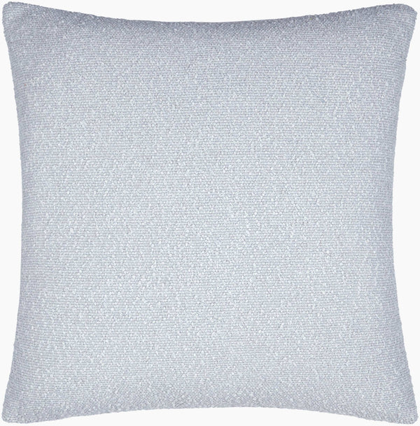 Surya Eesha Modern 18"X18" Accent Pillow - Stylish, Durable, And Comfortable Home Decor For Any Space Light Gray Polyester,Polyester Esh003-1818d