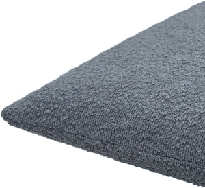 Surya Eesha Modern 18"X18" Accent Pillow - Stylish, Durable, And Comfortable Home Decor For Any Space Charcoal Polyester,Polyester Esh004-2222p