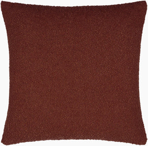 Surya Eesha Modern 18"X18" Accent Pillow - Stylish, Durable, And Comfortable Home Decor For Any Space Rust Polyester,Polyester Esh005-1818d