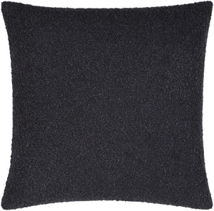 Surya Eesha Modern 18"X18" Accent Pillow - Stylish, Durable, And Comfortable Home Decor For Any Space Black Polyester,Polyester Esh006-1818