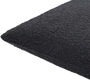 Surya Eesha Modern 18"X18" Accent Pillow - Stylish, Durable, And Comfortable Home Decor For Any Space Black Polyester,Polyester Esh006-2222