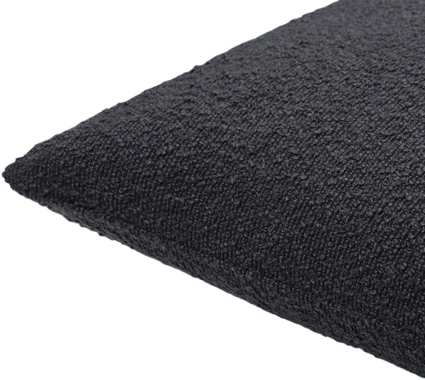 Surya Eesha Modern 18"X18" Accent Pillow - Stylish, Durable, And Comfortable Home Decor For Any Space Black Polyester,Polyester Esh006-2222