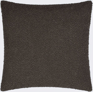Surya Eesha Modern 18"X18" Accent Pillow - Stylish, Durable, And Comfortable Home Decor For Any Space Charcoal Polyester,Polyester Esh007-1818
