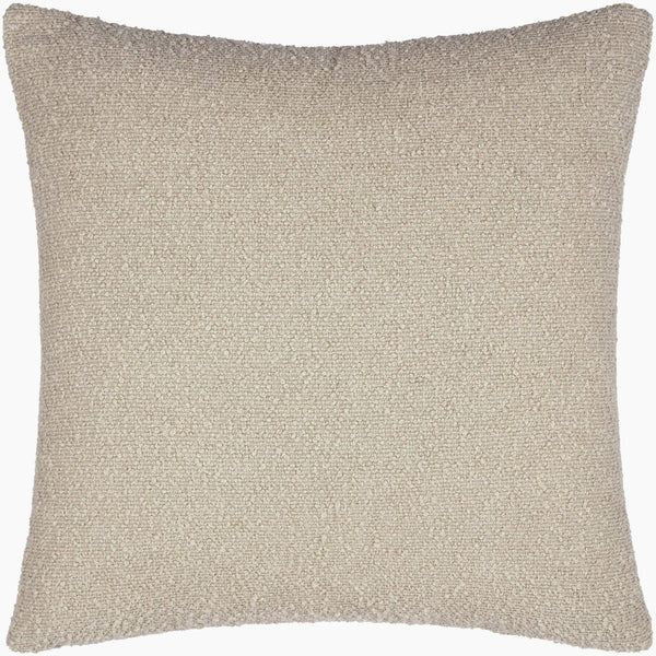 Surya Eesha Modern 18"X18" Accent Pillow - Stylish, Durable, And Comfortable Home Decor For Any Space Tan Polyester,Polyester Esh008-2222p